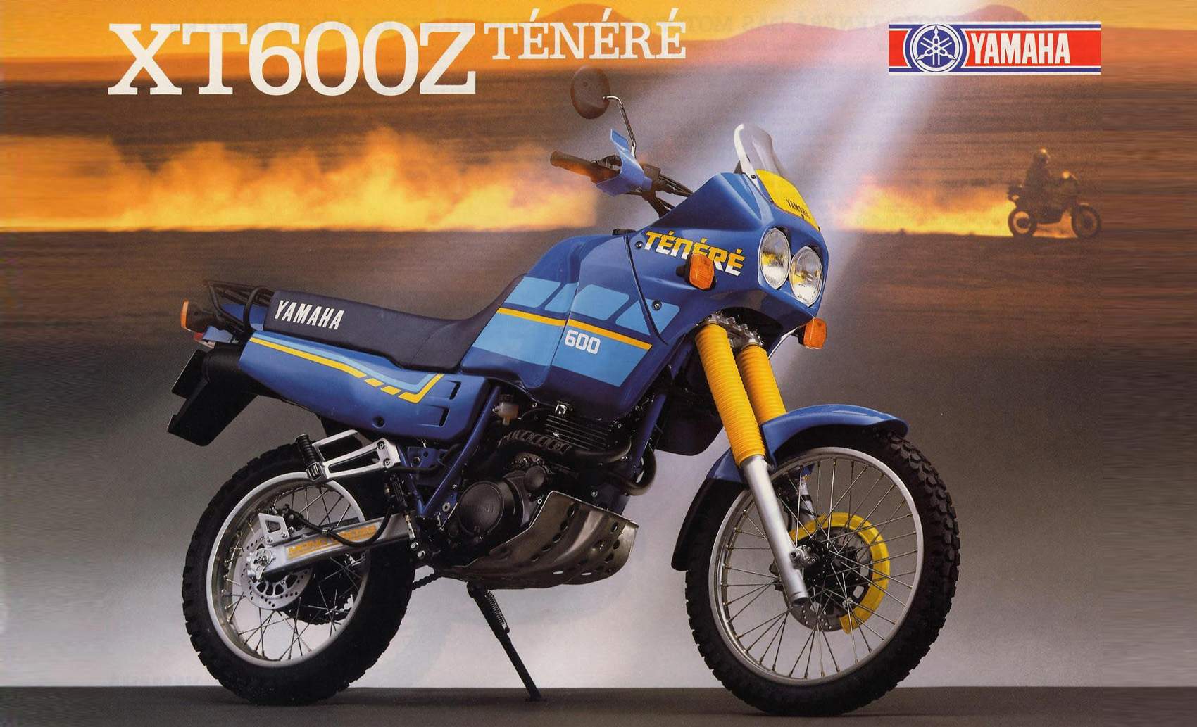 Carter Latéral Gauche D'origine Pour Yamaha XT600Z Tenere (1986-1990) - Pièce Vintage